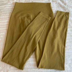 Lululemon mustard leggings